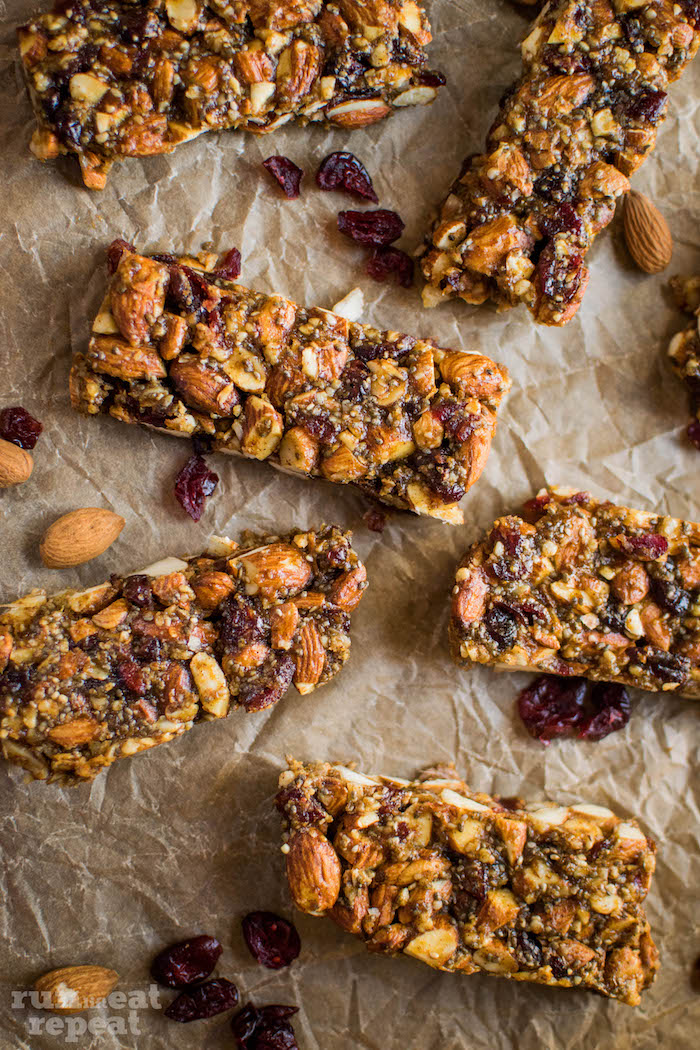 Cranberry Pumpkin Almond Granola Bars. – Run Lift Eat Repeat