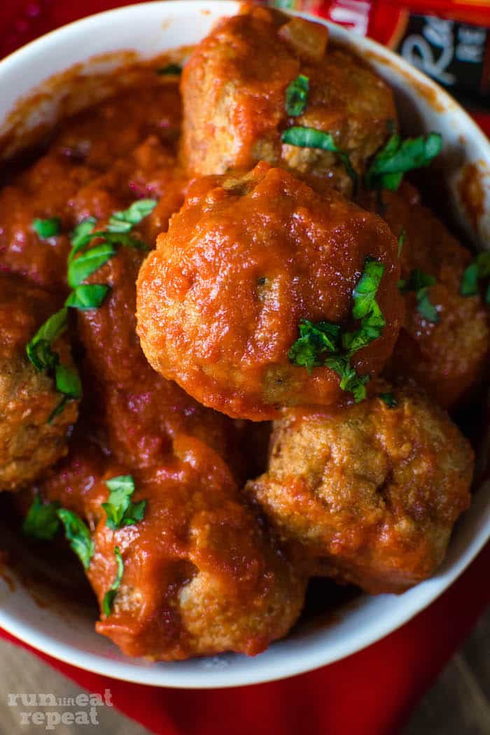 My Favorite Slow Cooker Turkey Meatballs. - Run Lift Eat Repeat