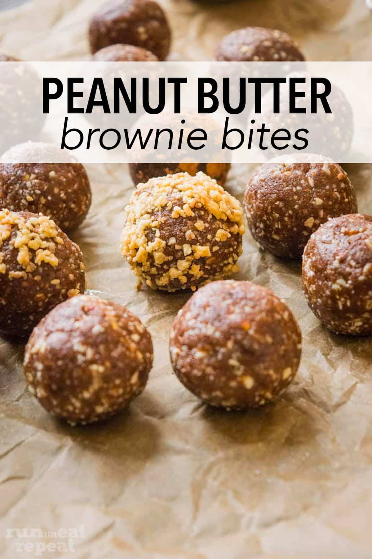 Healthy Peanut Butter Brownie Bites - Simple Everyday Recipes