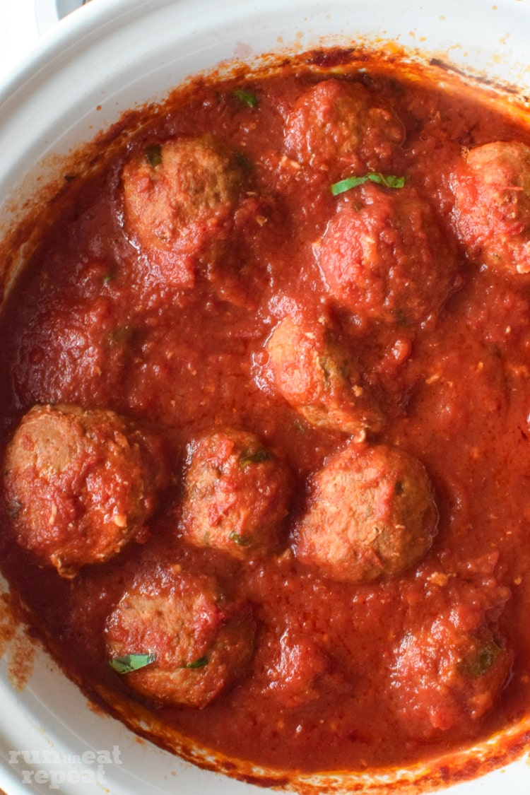 Crockpot Turkey Meatballs (Whole30 Approved!) - Run Lift Eat Repeat