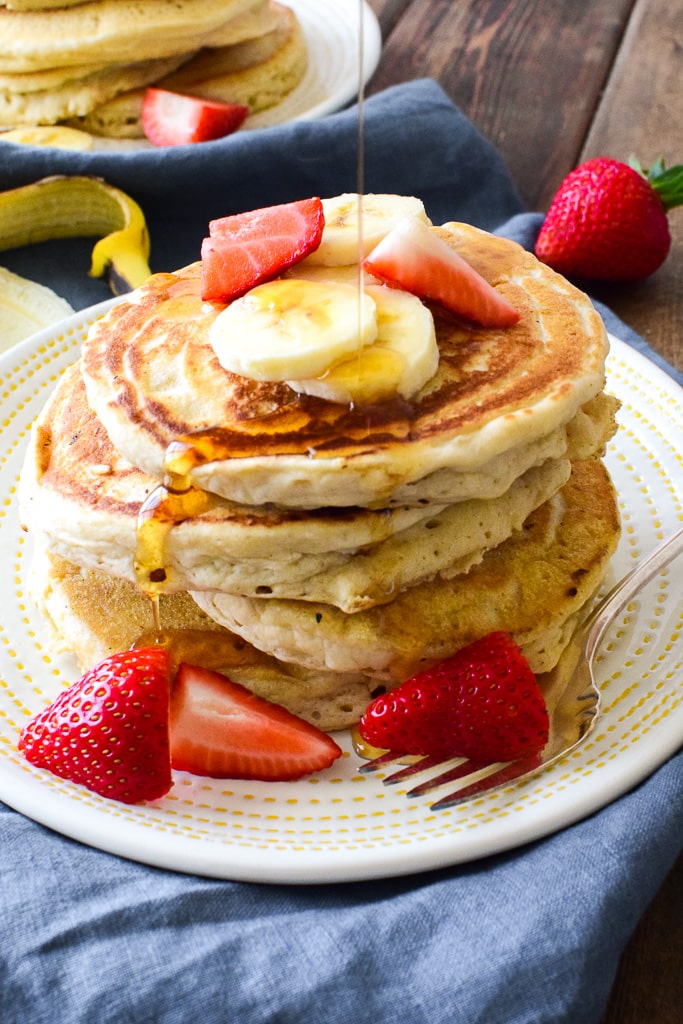Gluten-Free & Dairy-Free Fluffy Pancakes - Run Lift Eat Repeat