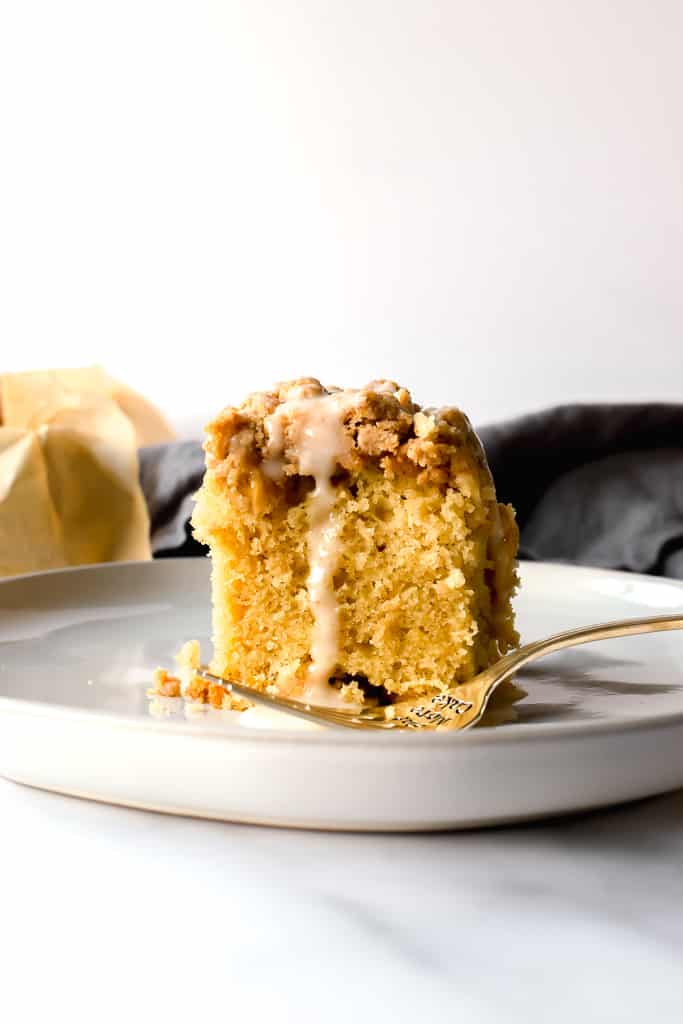 Caramel Apple Coffee Cake - The Farmwife Cooks