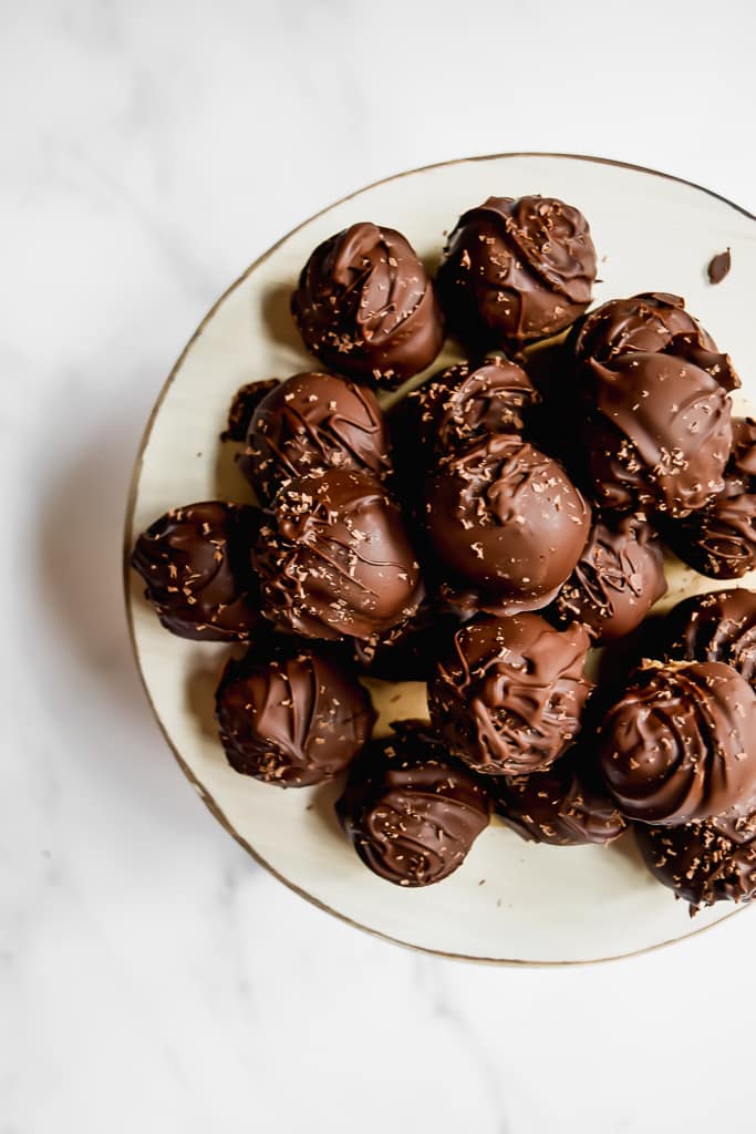 Miraculous things happen when peanut butter, dates, and dark chocolate come together! Get the recipe at Run Lift Eat Repeat.