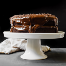 The Best Paleo Chocolate Cake. My favorite homemade paleo chocolate cake recipe. It's the richest, the fudgiest and a crowd pleaser!