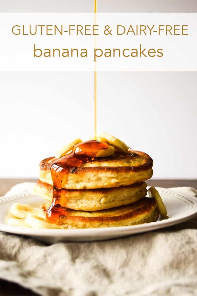 Gluten-Free & Dairy-Free Fluffy Banana Pancakes - Run Lift Eat Repeat