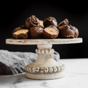 Miraculous things happen when peanut butter, dates, and dark chocolate come together for these truffles! Get the recipe at Run Lift Eat Repeat.