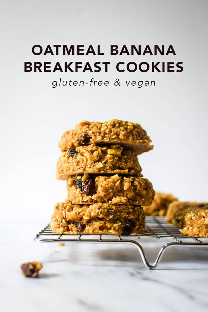 These breakfast cookies are made with wholesome, healthy ingredients — made in just 1 bowl! Get the recipe at runlifteatrepeat.com!