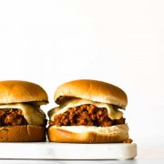There’s nothing like homemade Sloppy Joes — especially when they are quick, flavor-packed and done in just 30 minutes! Find the recipe at runlifteatrepeat.com. #sloppyjoes #onepanmeals #dinner #easy #recipe