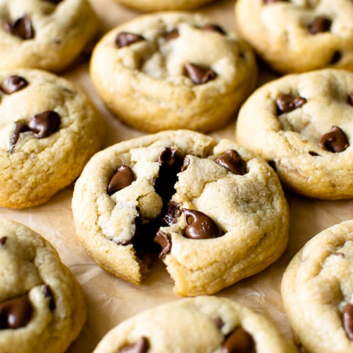 These cookies are big, thick, chewy, and slightly crisp around the edges — just how it should be. 