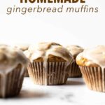 These gingerbread muffins are spiced just right and the zesty orange glaze seeps into the crackly tops. There's nothing like the combination of ginger and orange— underrated but highly delicious!