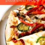 This homemade vegetable pizza is made on a simple pizza crust using a go-to pizza dough recipe that you pile high with your favorite veggies! Skip the pizza delivery because homemade tastes even better!
