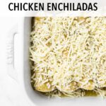 If you're craving big flavor, make these salsa verde chicken enchiladas. These are bursting with flavor and easy to make. Follow this simple recipe to have dinner ready in no time at all and watch them disappear!