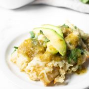 If you're craving big flavor, make these salsa verde chicken enchiladas. These are bursting with flavor and easy to make. Follow this simple recipe to have dinner ready in no time at all and watch them disappear!