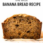 This is my go-to banana bread recipe— with its moist texture, buttery banana flavor, and incredibly soft crumb, this is truly the best banana recipe that you'll ever have. With 5 star reviews from taste-testers you'll agree it is too!