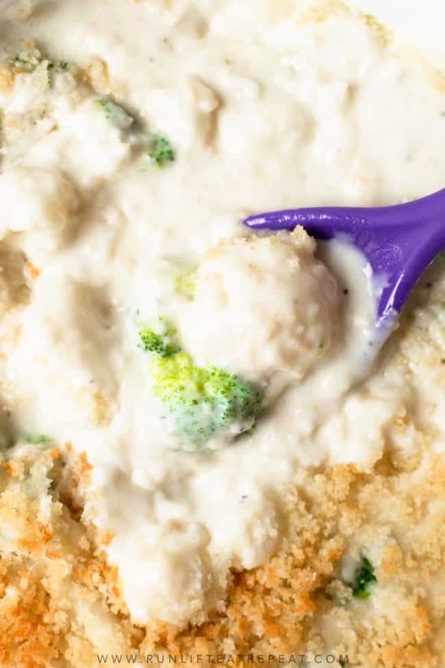 If you're searching for a side dish that satisfies and impresses, look no further. This cauliflower and broccoli au gratin is creamy, cheesy, and spiced just right! It's a recipe that you and your family will love!