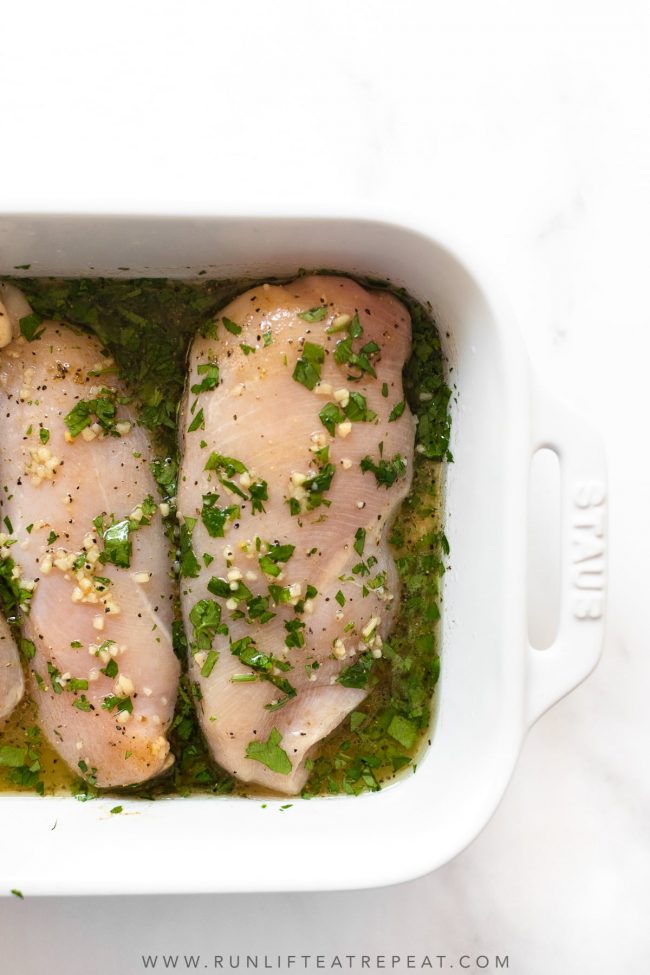 With only 7 ingredients, this cilantro lime chicken marinade has BIG flavor and is sure to be a crowd pleaser!