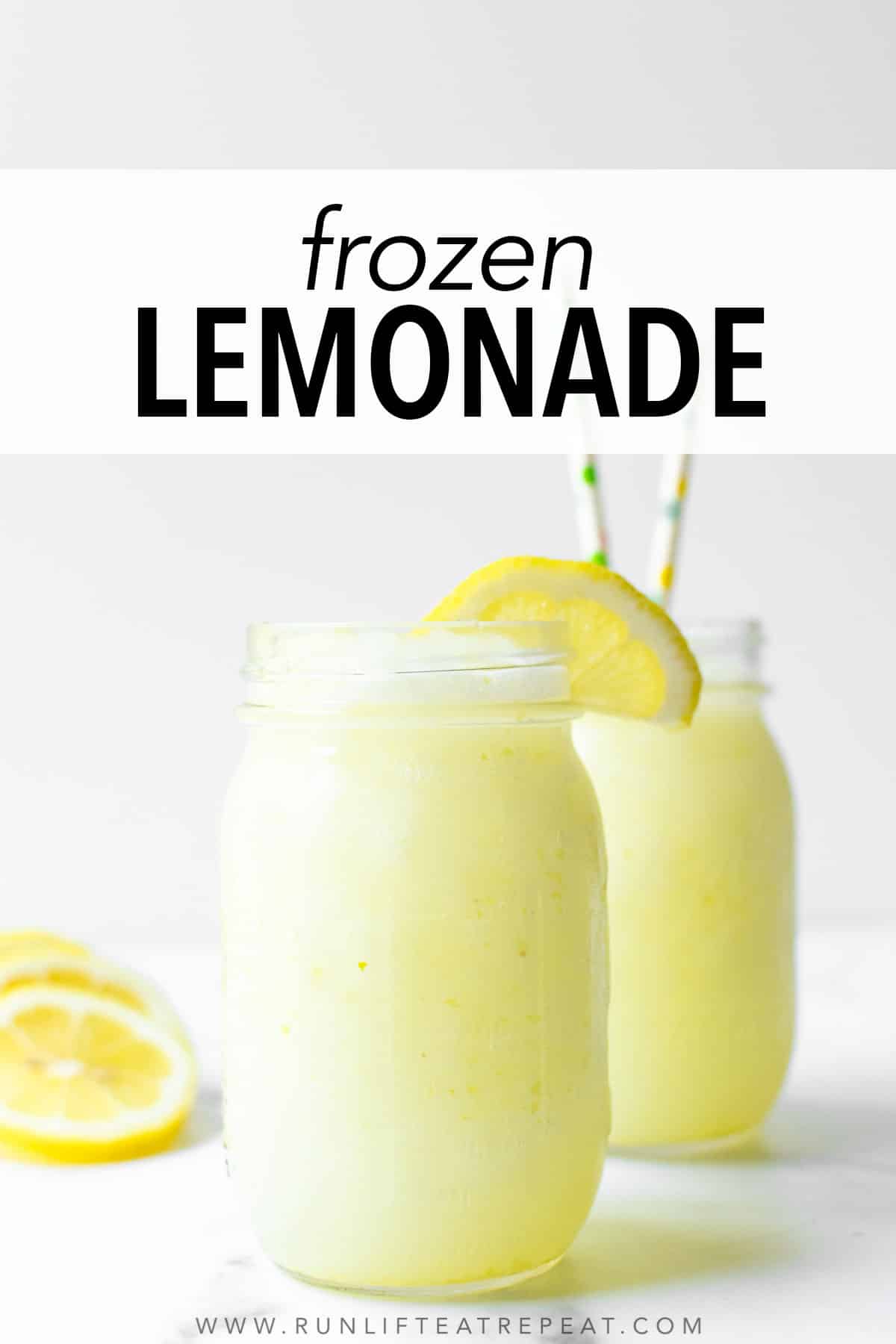 Frozen Lemonade (Mocktail or Cocktail!) - Simple Everyday Recipes