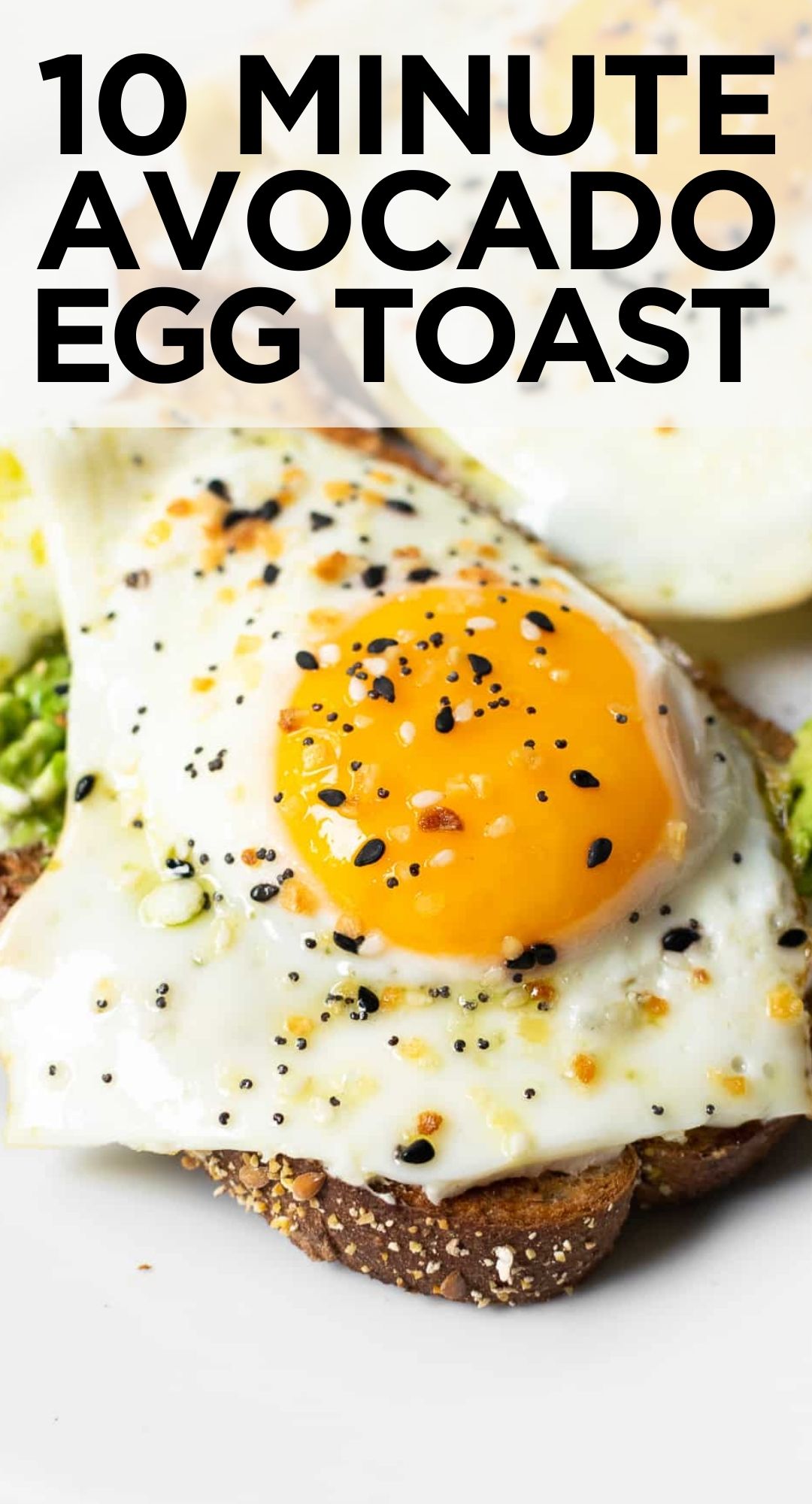 10-Minute Avocado Egg Toast - Simple Everyday Recipes