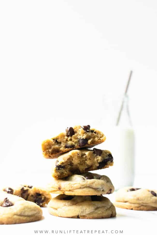 SoftBaked Chocolate Chip Cookies Run Lift Eat Repeat