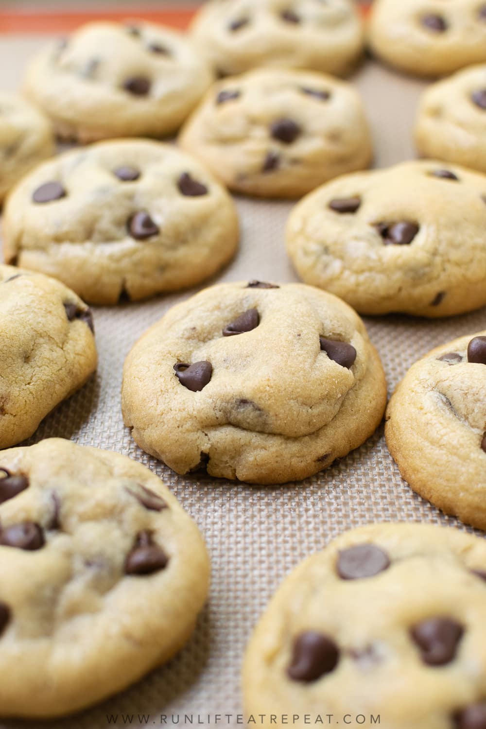 Soft-baked Chocolate Chip Cookies