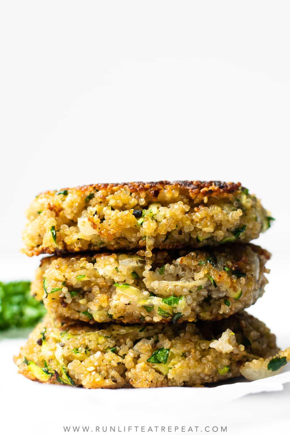 Crispy Quinoa Patties Run Lift Eat Repeat