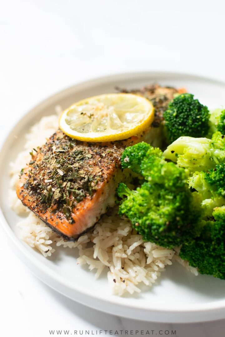 Easy Baked Herb Crusted Salmon - Simple Everyday Recipes