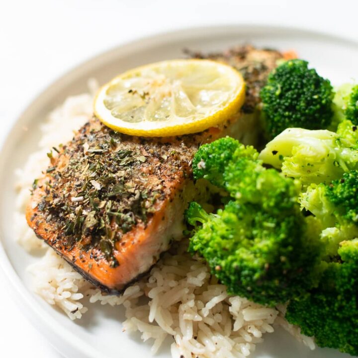 Easy Baked Herb Crusted Salmon - Run Lift Eat Repeat