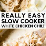 white chicken chili slow cooker