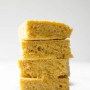 I have always been a fan of cornbread, but this cornbread recipe is my absolute favorite. After tons of recipe testing, I landed on the perfect ratio of ingredients to produce a moist and buttery cornbread recipe. I guarantee that you will love this recipe just has much as I do!