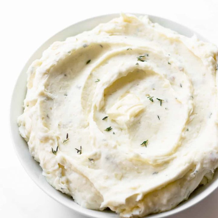 There's nothing complicated about this mashed potatoes recipe. They have incredible flavor and extra creamy thanks to a few key ingredients. These are truly the best mashed potatoes that you will ever have!