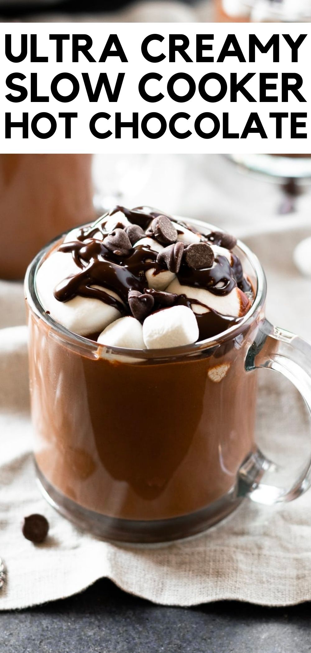 Easy Slow Cooker Hot Chocolate