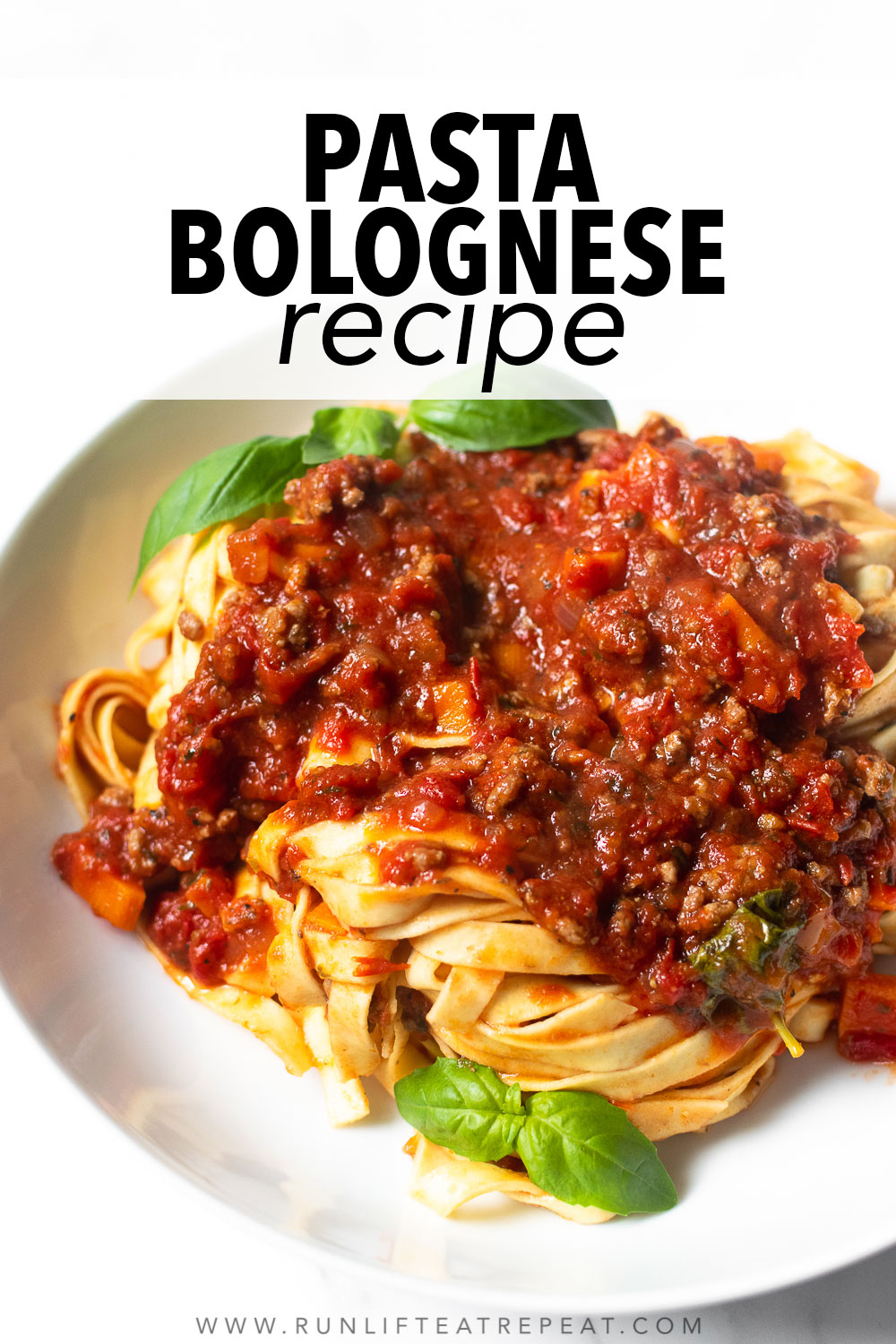 Homemade Pasta Bolognese