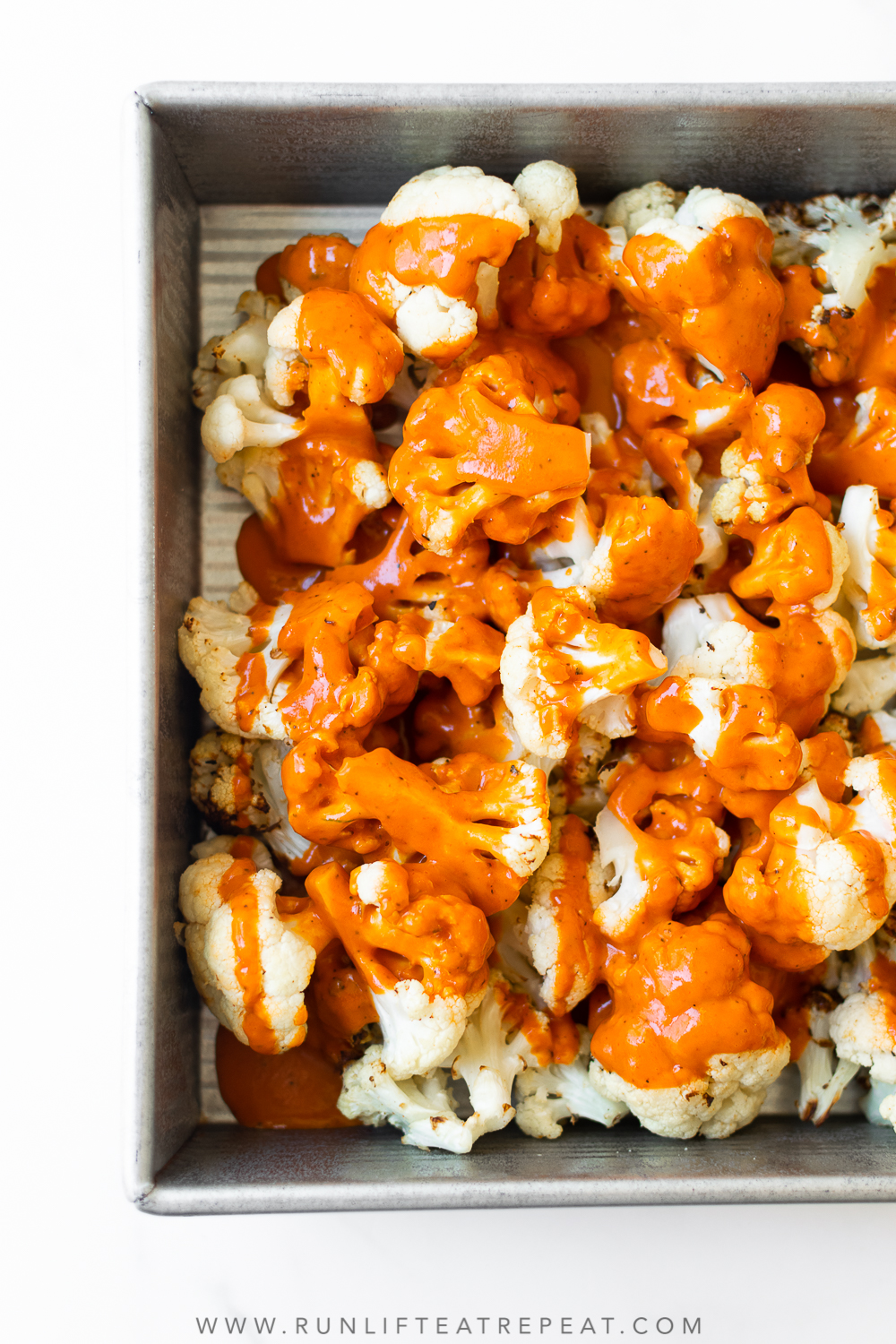 Easy Baked Buffalo Cauliflower Run Lift Eat Repeat