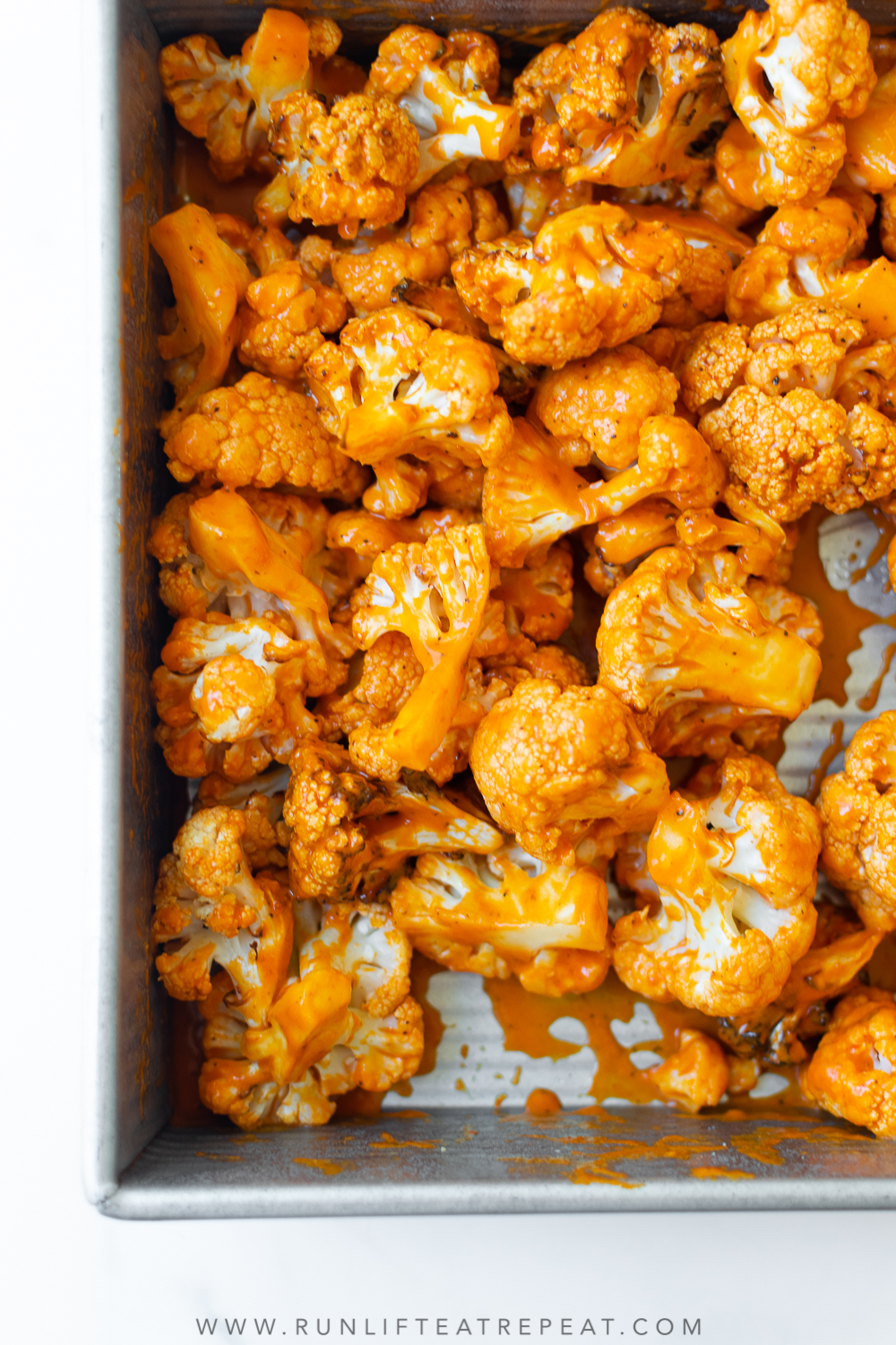Easy Baked Buffalo Cauliflower
