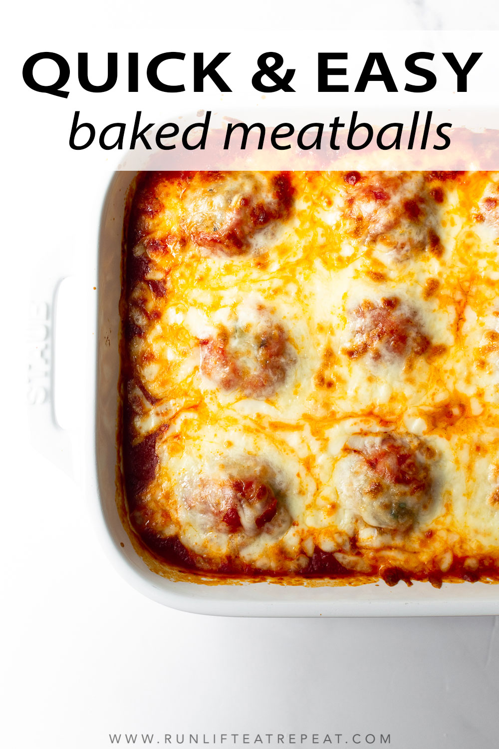 Easy Oven Baked Meatballs - Simple Everyday Recipes