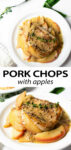 Starting with a simple flavor combination of cinnamon and herbs, this recipe for pork chops with apples is a one pan, 30 minute dinner recipe that is completely irresistible. Just wait until you smell it cooking! Truly a favorite.