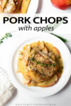 Starting with a simple flavor combination of cinnamon and herbs, this recipe for pork chops with apples is a one pan, 30 minute dinner recipe that is completely irresistible. Just wait until you smell it cooking! Truly a favorite.