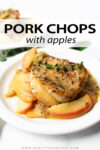 Starting with a simple flavor combination of cinnamon and herbs, this recipe for pork chops with apples is a one pan, 30 minute dinner recipe that is completely irresistible. Just wait until you smell it cooking! Truly a favorite.