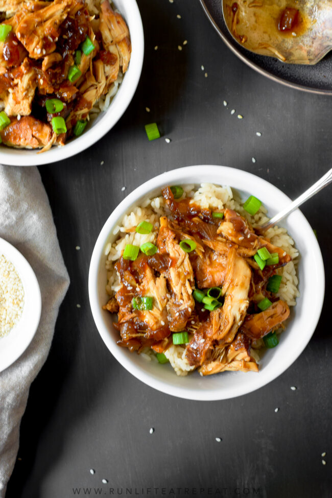 This bold and tasty slow cooker teriyaki chicken is made effortlessly in your slow cooker with just a handful of ingredients. It's a must-make recipe that please even the pickiest eaters will love! And it's the kind of carefree dinner that you want around all year— especially for those busy week nights.