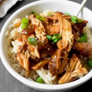 This bold and tasty slow cooker teriyaki chicken is made effortlessly in your slow cooker with just a handful of ingredients. It's a must-make recipe that please even the pickiest eaters will love! And it's the kind of carefree dinner that you want around all year— especially for those busy week nights.