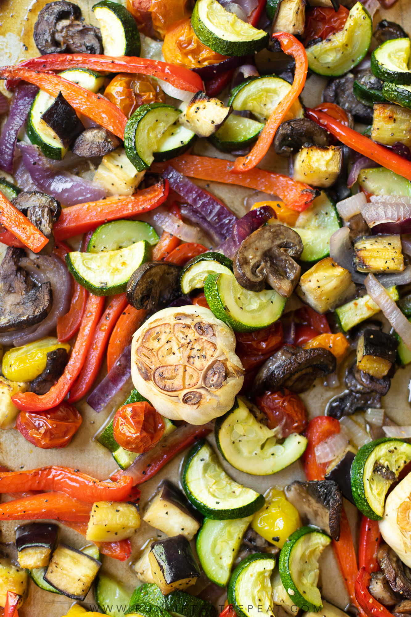 Roasted Vegetable Pasta Salad - Simple Everyday Recipes