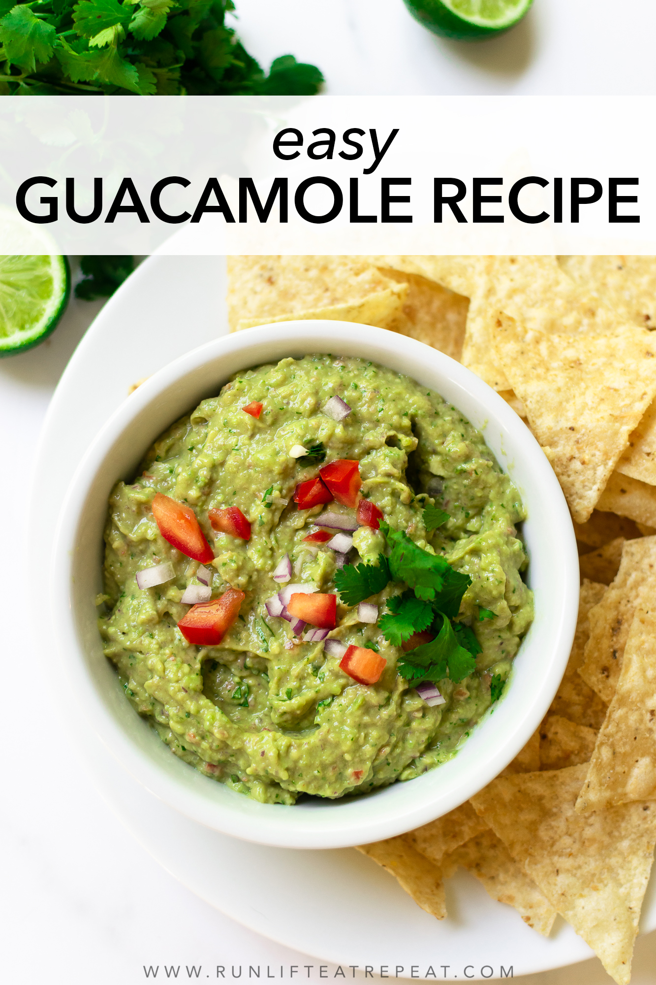 Easy Guacamole Recipe - Run Lift Eat Repeat