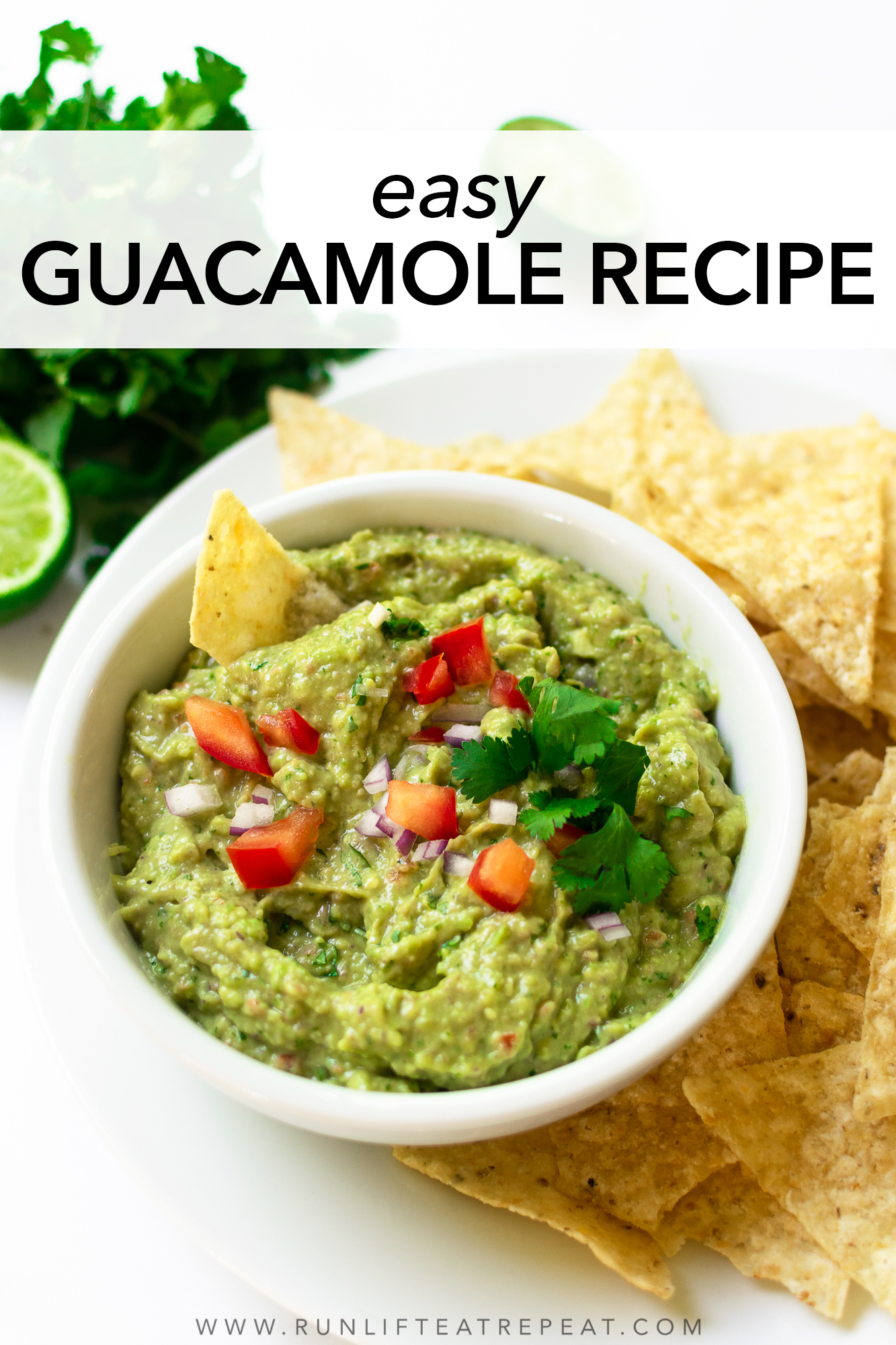 Easy Guacamole Recipe - Run Lift Eat Repeat