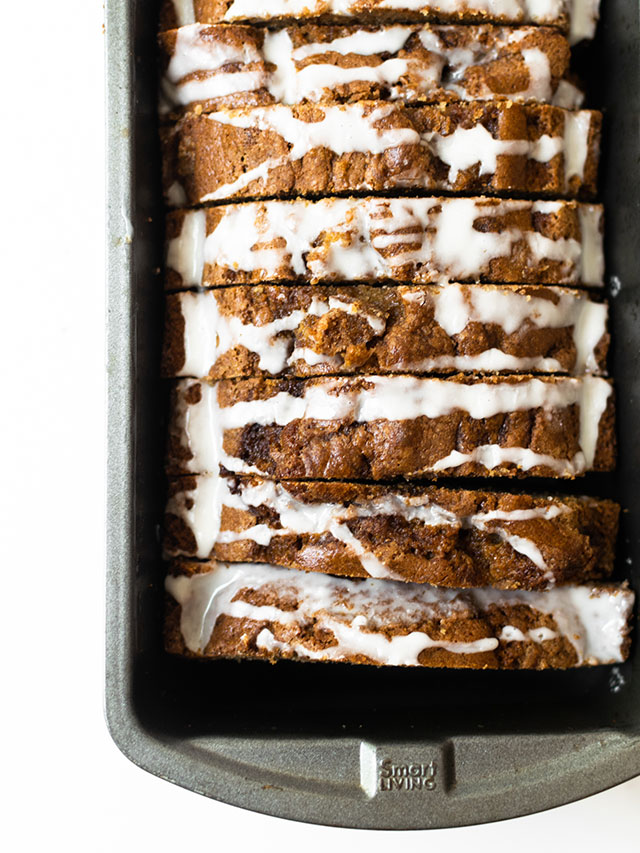 This cinnamon bread recipe is moist with a ribbon of cinnamon sugar swirled inside. You only need a handful of basic ingredients to make it and it's a recipe that the entire family will devour!