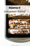 This cinnamon bread recipe is moist with a ribbon of cinnamon sugar swirled inside. You only need a handful of basic ingredients to make it and it's a recipe that the entire family will devour!