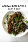 A quick and easy dinner that delivers! This Korean beef recipe, a dish made from pantry ingredients and done in under 25 minutes. Serve over white rice, garnished with sesame seeds for a flavorful meal.