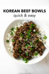 A quick and easy dinner that delivers! This Korean beef recipe, a dish made from pantry ingredients and done in under 25 minutes. Serve over white rice, garnished with sesame seeds for a flavorful meal.