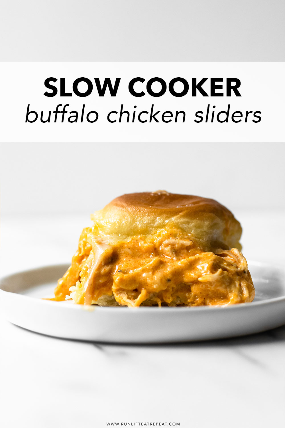 These buffalo chicken sliders are an instant crowd-pleaser. Toss the ingredients together in a slow cooker and let it do 99% of the work for you! Your guests will be coming back for more— perfect for game days!