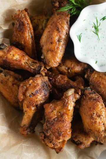 baked chicken wings