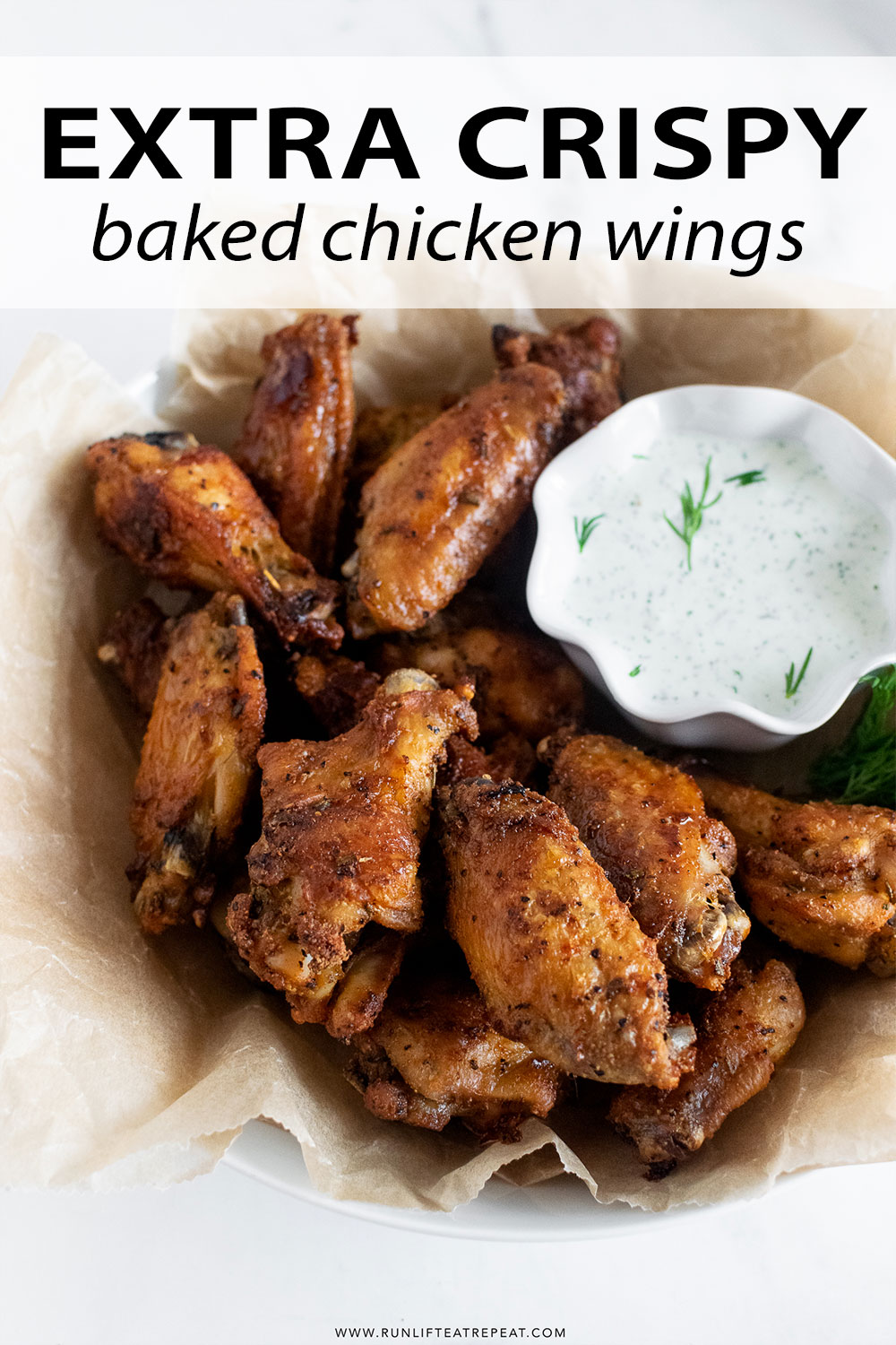 Extra Crispy Baked Chicken Wings - Simple Everyday Recipes